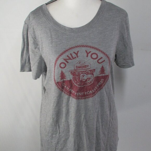 Smokey the Bear Only You Can Prevent Forest Fires T-Shirt Size XL - Picture 6 of 8